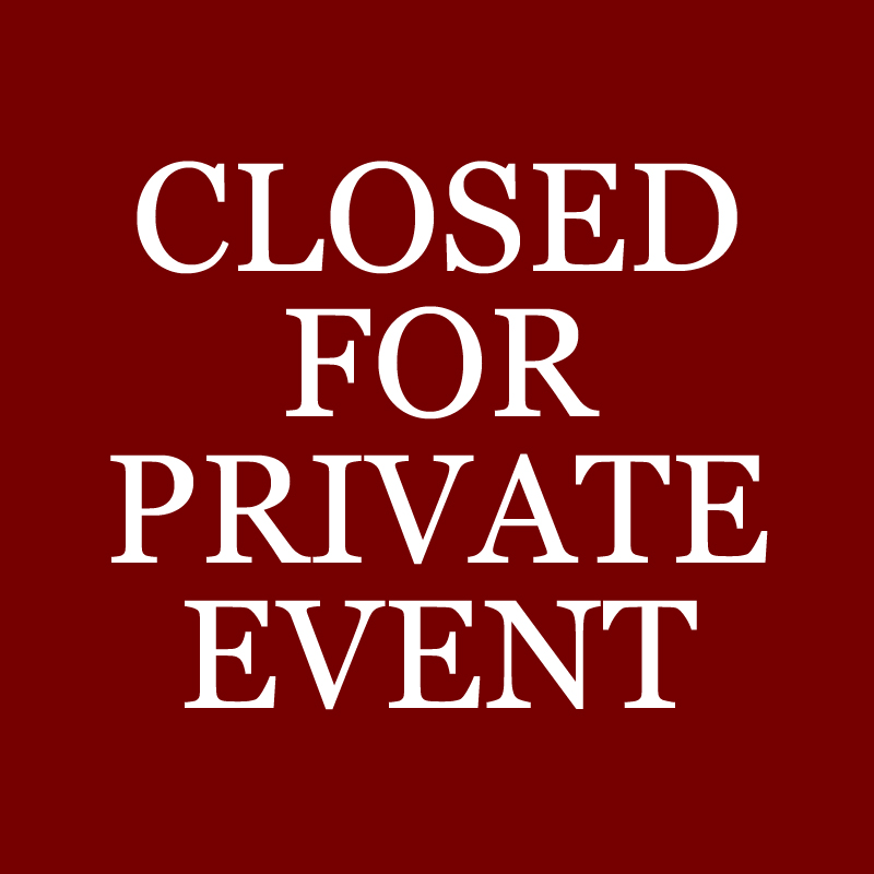 Closed for Private Event Red Rooster